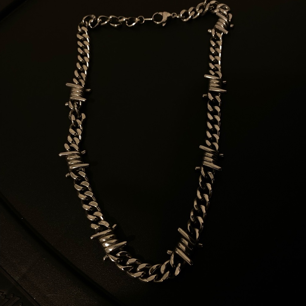 Men's Silver Chain Necklace